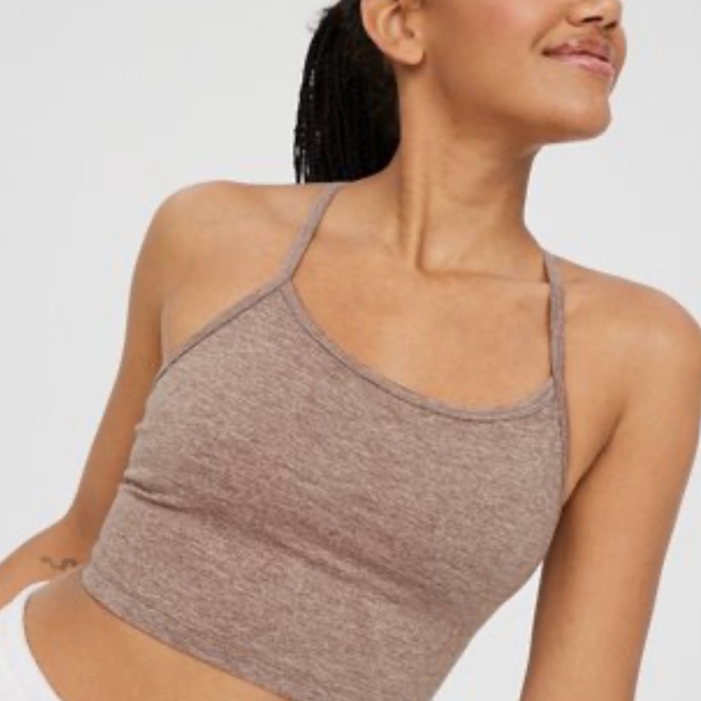 AERIE T-Back Longline Bra
